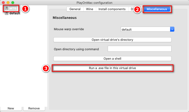 Connector instruction