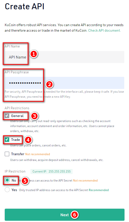 Connector instruction